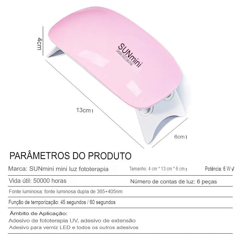 Cabine UV Secadora de Polygel