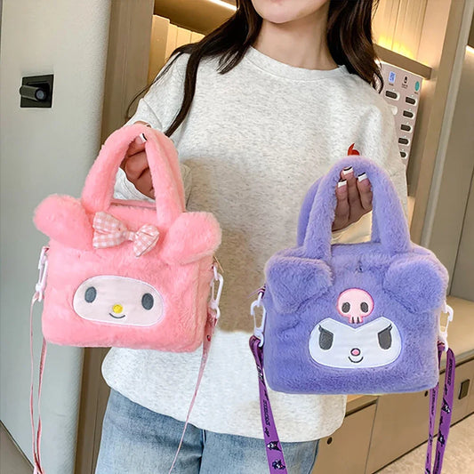 Bolsa Sanrio Kawaii Pelúcia